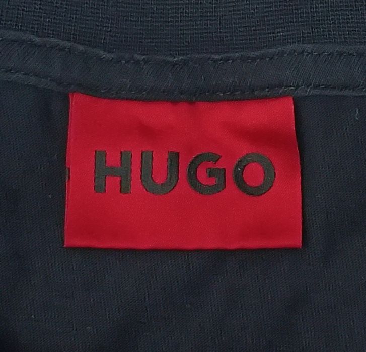 Hugo Boss Dulive222 Tee оригинална тениска M памучна черна фланелка