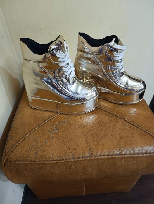 Ghete dama cu platformă înaltă 12 cm, mărimea 39