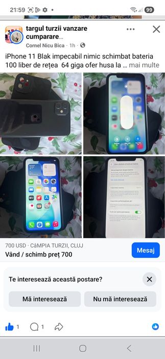 Iphone 15 inca in garantie