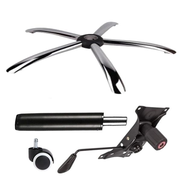 Set placuta balans, baza, rolă universală si cilindru piston, scaune