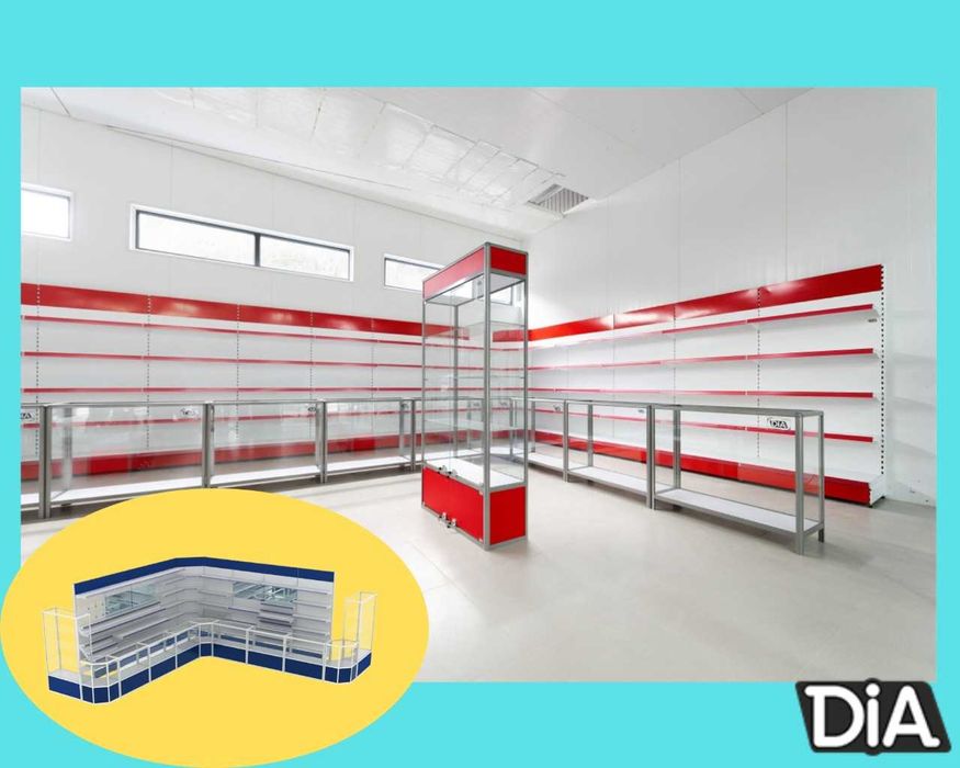 Прилавок витрина для магазина oynali vitrina prilavkalar savdo