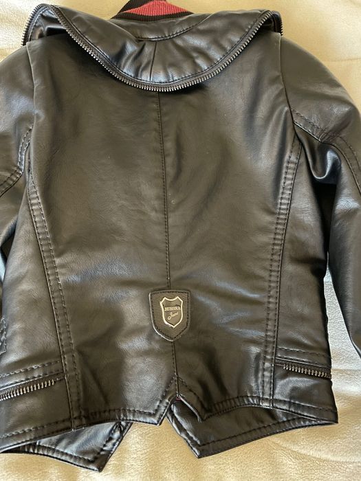 Детско кожено яке Junona