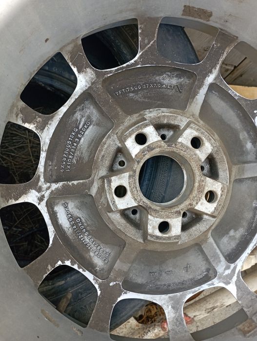 Титанки  на мерс 17диаметр