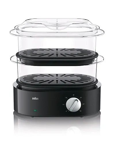 Пароварка электрическая BRAUN FS5100BK!  Отличное качество!