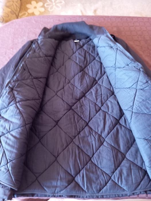 Черна шуба с подплата