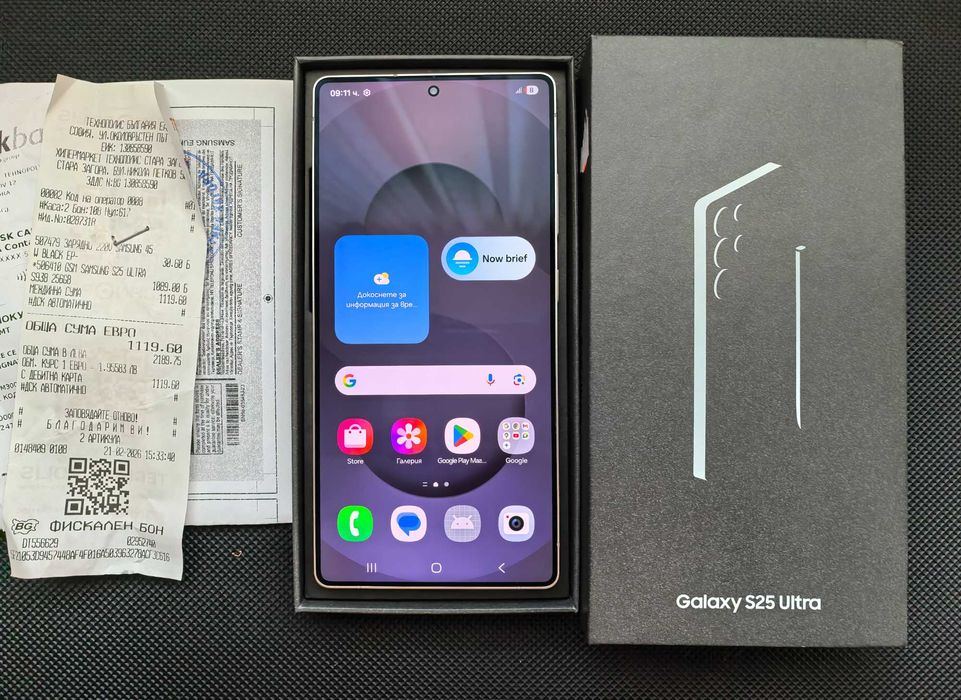 Samsung Galaxy S25 Ultra с Гаранция