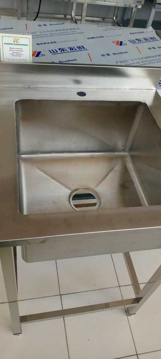 Мойка 1х секционная для садика, ресторан и для кухни нержавейка