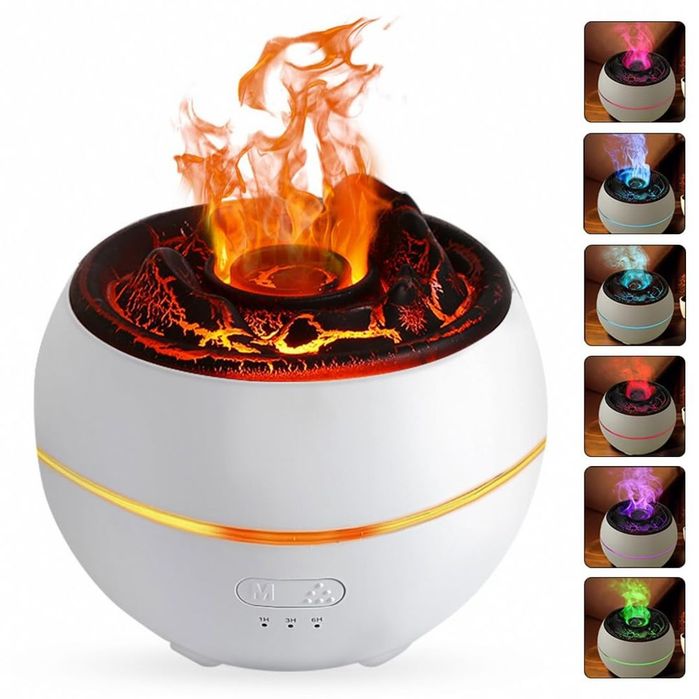 Difuzor de aromoterapie NOU Ultrasonic, 360ml, 7 Culori LED, Oprire Au