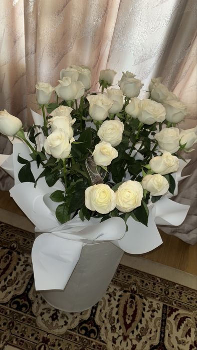 Цветы букет корзина