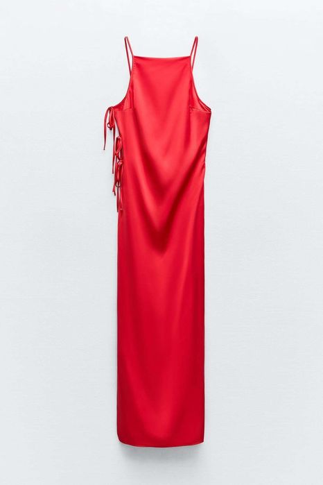 Красное платье Zara