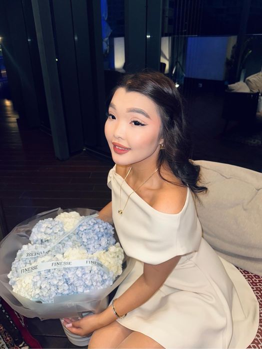 Нежное платье, размер s,m.