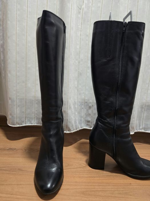 Cizme lungi piele, 38