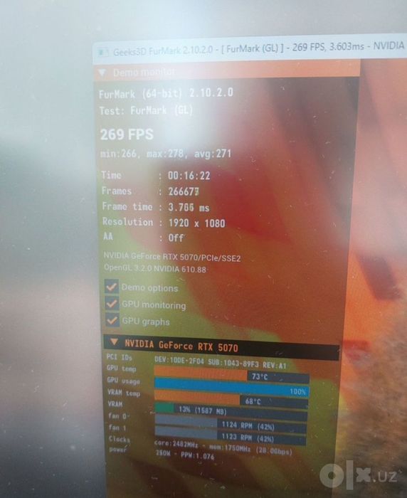 RTX 5070 12 GB ASUS