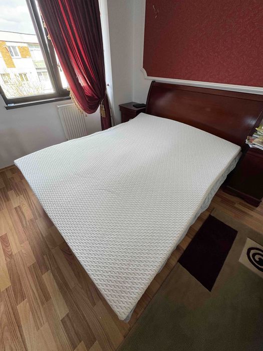 WELLPUR FRYA plus Topper 160x200cm WELLPUR FRYA alb