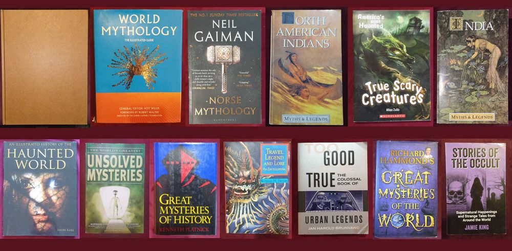 Митология, извънземни, мистерии - 13 книги