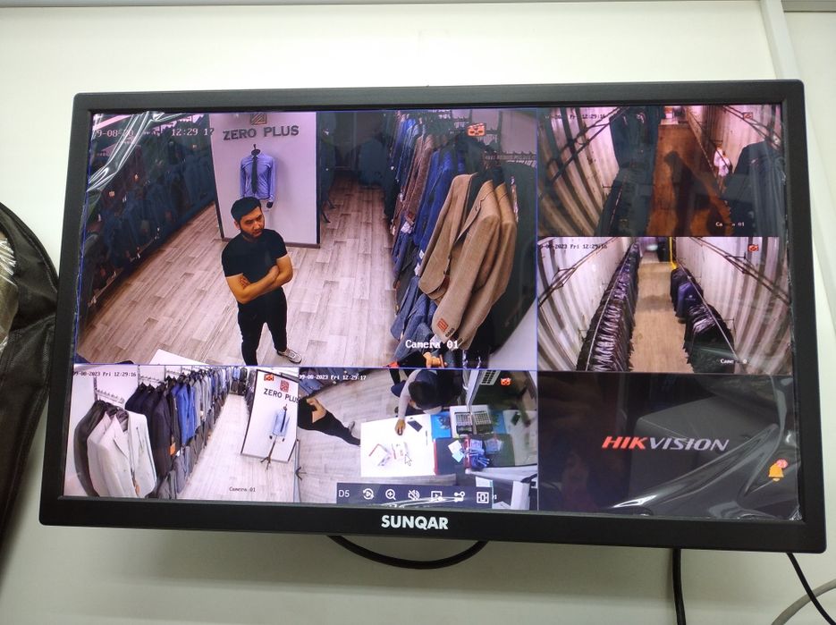 Установка видеонаблюден