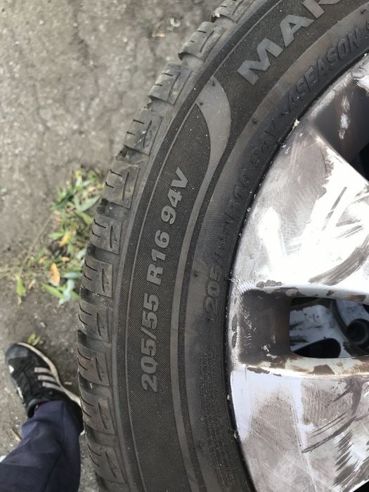 Джанти с гуми ауди а3 8п 205/55/16