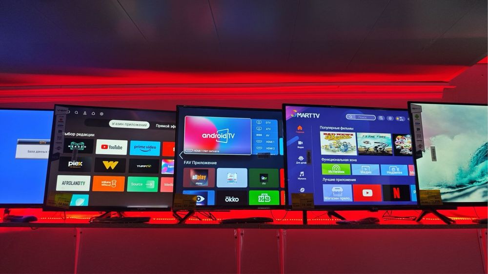 Телевизор Новый Смарт ТВ 109 см