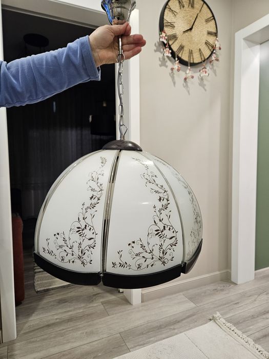 Плафон стеклянный на кухню