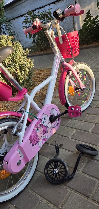 Bicicletă fete 16inch,ROZ