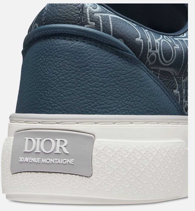 Мъжки кожени сникърси , маратонки Dior уникален цвят