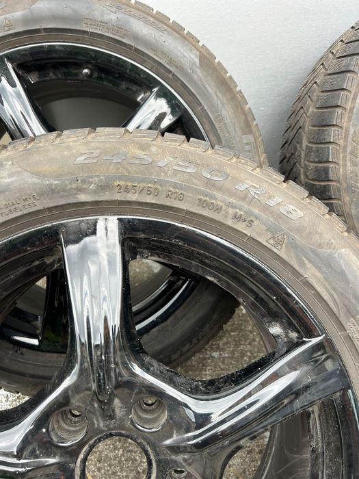 4 Jante cu cauciucuri Pirelli si 3 cauciucuri 285/35 R20, 4 cauciucuri m+s 265/40 R20
