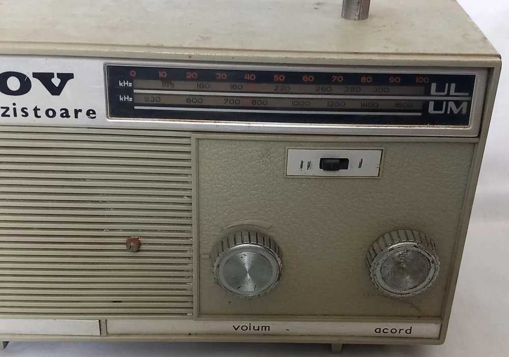 Radio  Milcov , aparatul este nefunctional