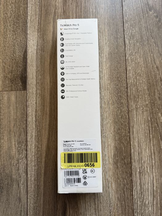 Смарт часовник с Wear Os - Mobvoi TicWatch Pro 5