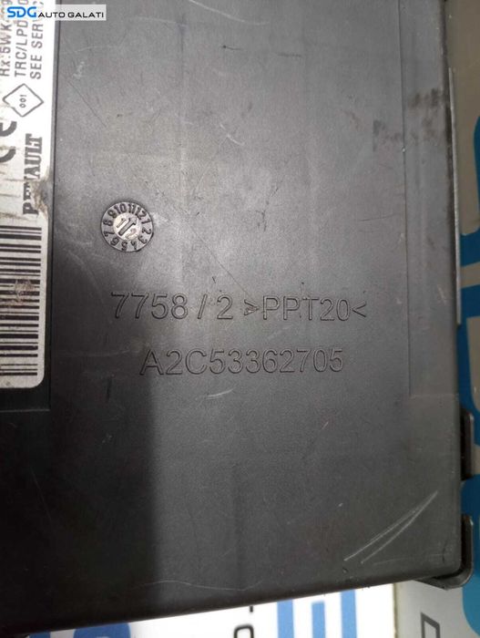 Modul Imobilizator Dacia Duster 2010 - 2015 Cod 8201068829A U180126007D [M4330]