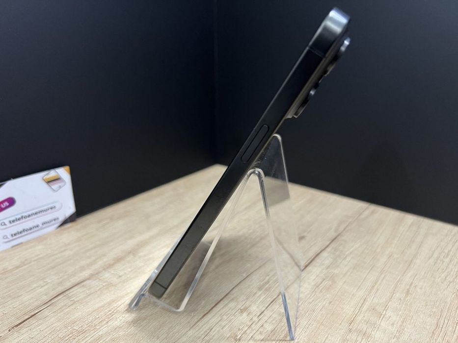 Iphone 15 Pro Max 512Gb Black Titanium Second-Hand 3 ani garanție, Tel