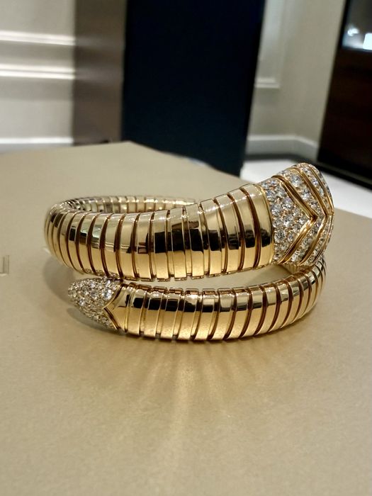 Браслет с бриллиантами Bvlgari Serpenti BR856845