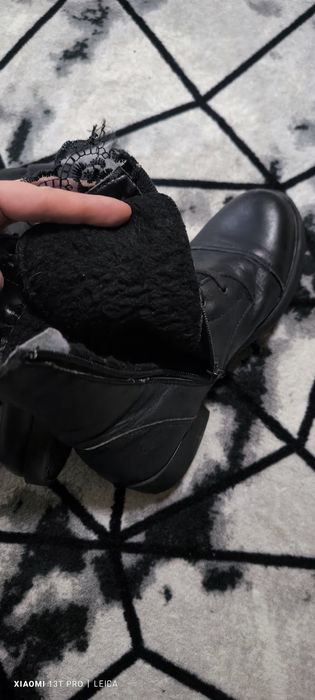 Дамски боти ест.кожа