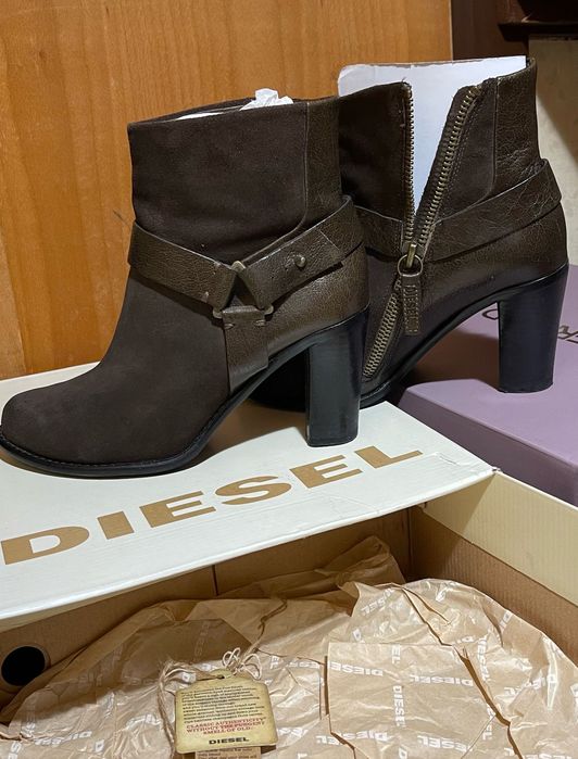 Боти Diesel от естествена кожа