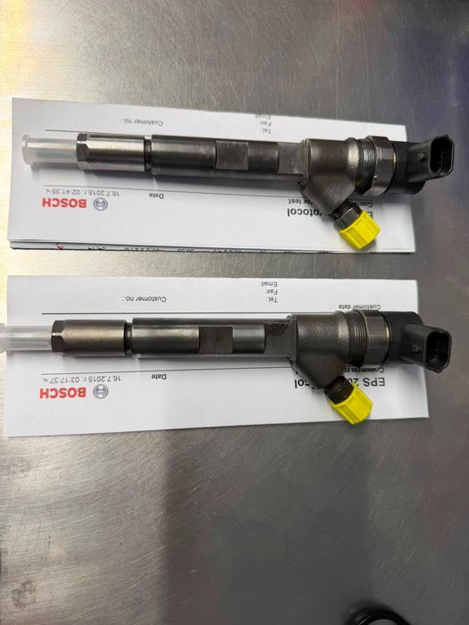 Втора употреба дюзи Bosch 0445110059 (тествани, готови за монтаж) Chrysler Voyager, Jeep Cherokee, LDV Maxus 2.5 / 2.8 CRD