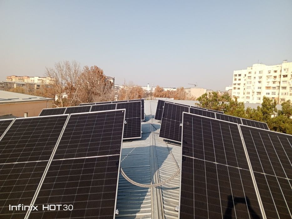 Солнечных панелей установка под ключ, техническое обслуживание