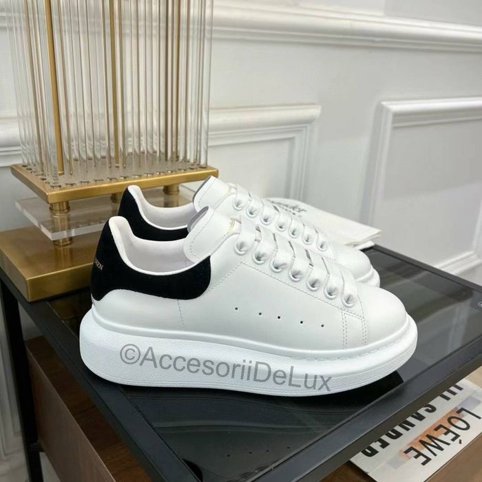 Alexander McQueen White/White Full Sneakers [Verificare Colet] Full Box