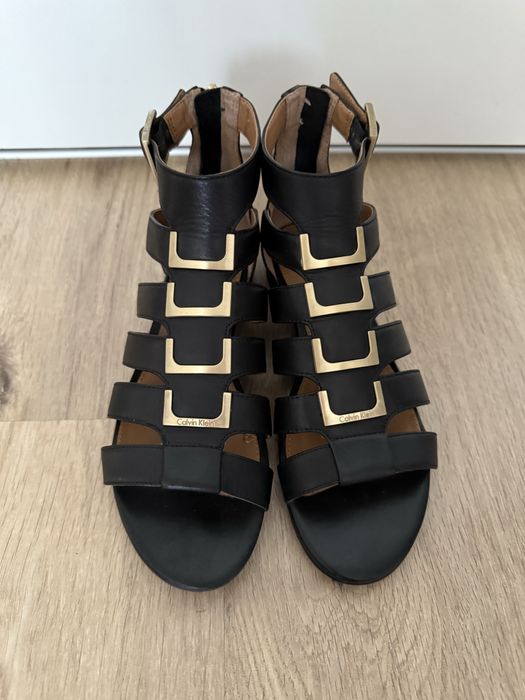 Sandale piele Calvin Klein