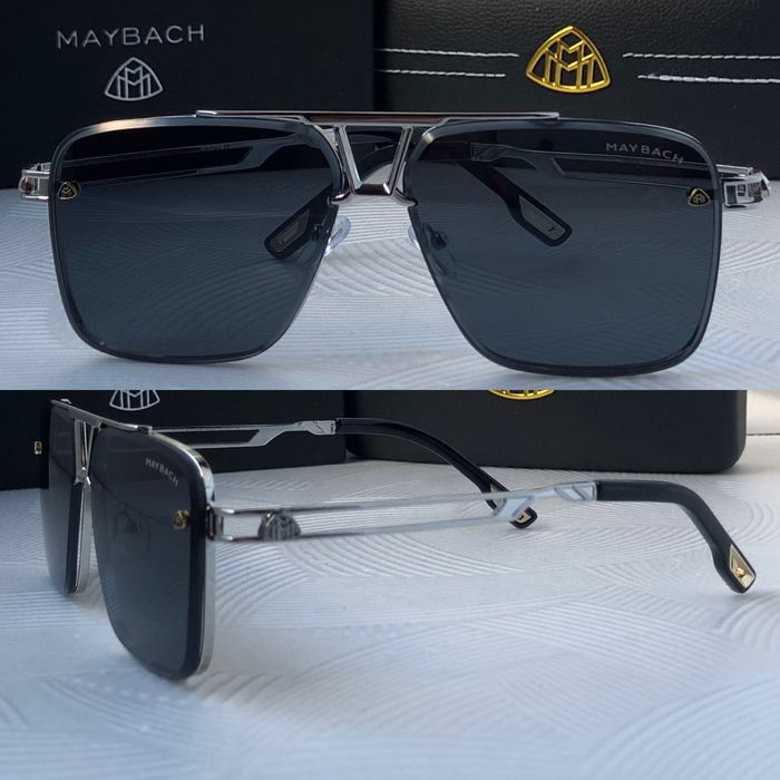 Мъжки слънчеви очила правоъгълни 4 цвята Maybach