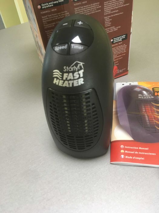 печка духалка за отопление, мобилна, не е ползвана - Fast Heater.