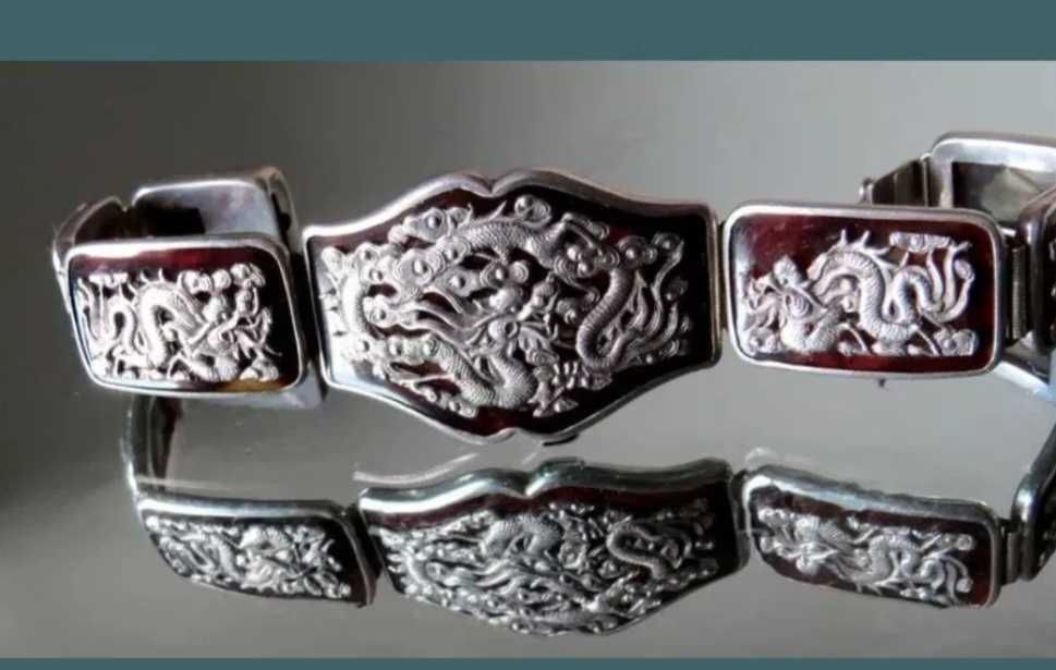 Veche Bratara Argint China Sau Japonia1900