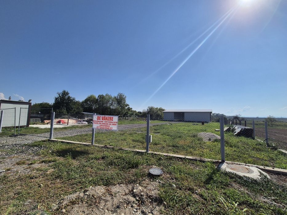 Teren cu hala metalica 300 mp