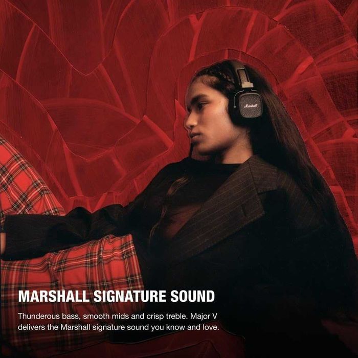 Marshall Major V On Ear безжични Bluetooth слушалки