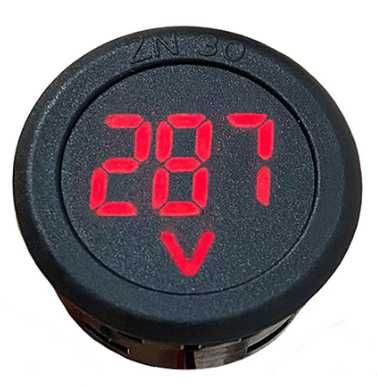 Волтметър 4V-100V за вграждане в автомобил
