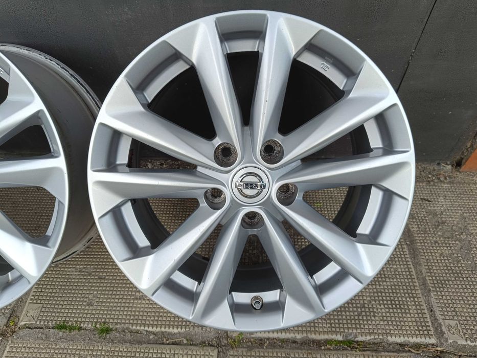 ОРИГИНАЛНИ джанти 17 '  цола 5x114,3 НИСАН Кашкай / NISSAN QASHQAI J10 J11 7J ET40 + ДАТЧИЦИ
