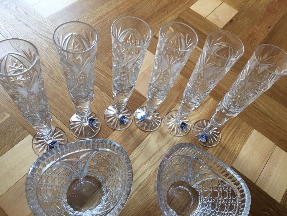 Хрусталь. Вазы хрустальные винтаж. Советские