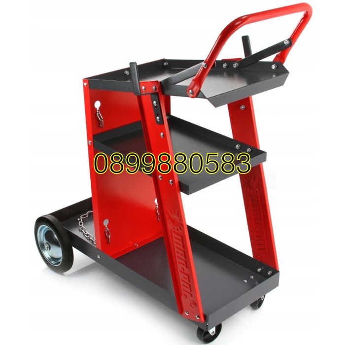 Количка за заваръчни апарати Mar-Pol-M6610, 60 кг