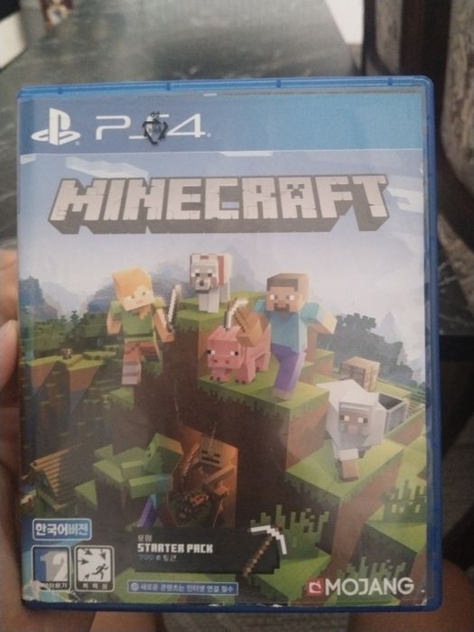 Диск для ps4 Майнкрафт