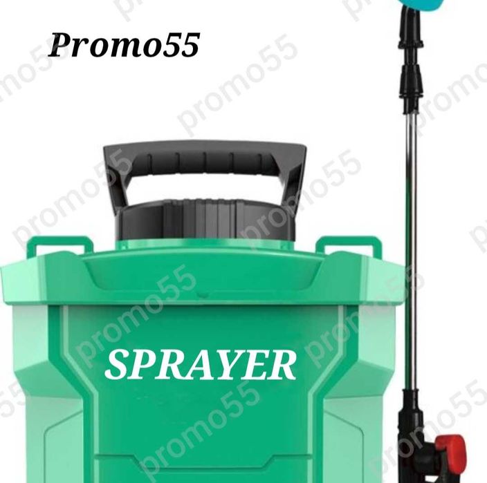 Акумулаторна пръскачка 10л за овошки с телескопична дръжка и аксесоари