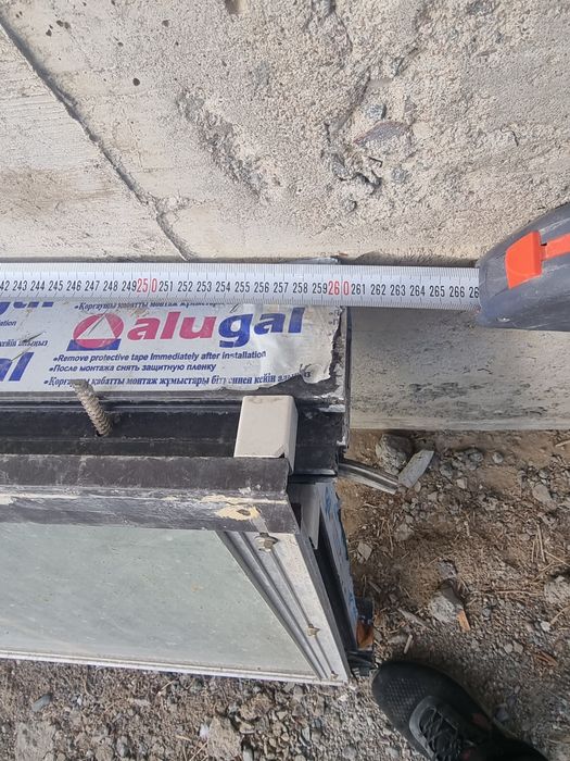 Витраж длина 2.60 ширина 77