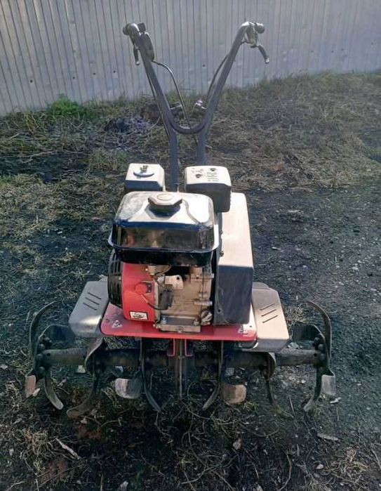 мотоблок вспашка